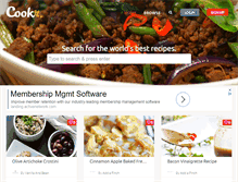 Tablet Screenshot of cookr.com